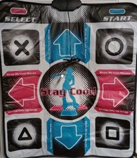 USB Dance Mat Pad Non Slip for PC Laptop MAT ONLY TESTED & WORKING READ & PHOTOS