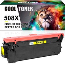 508X yellow Toner Cartridge CF362X Fits For HP M553dn M553n M553x MFP M552DN