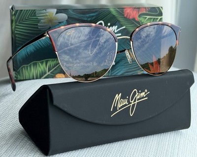 Maui Jim Olili 330 S 001 Gold Tortoise Frame + HCL Bronze Polarized Sunglasses