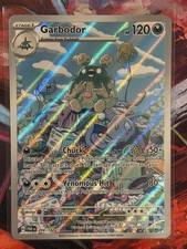 2023 Garbodor 204/182 Holo Illustration Rare Paradox Rift Pokemon NM