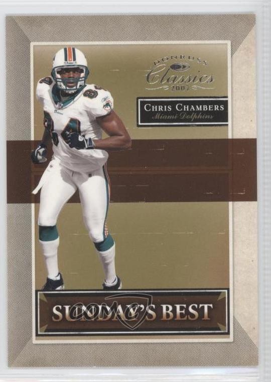 2007 Donruss Classics Sunday's Best Silver 185/250 Chris Chambers #SB-22 1c6