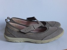 Ecco Gr.39 Damen Comfort Halbschuhe Ballerinas Slipper Loafers TOP J 352