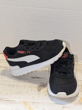 Puma Kids / Infants Sneakers Graviton AC Black White Red Size 7C