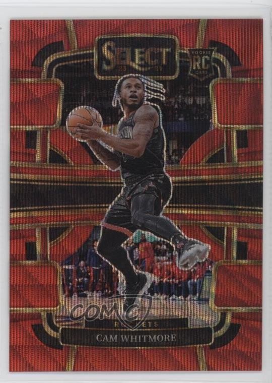 2023-24 Panini Select Concourse Red Wave Prizm Cam Whitmore #69 18ys