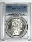 1878-S Morgan Dollar : PCGS MS64 Blazing White