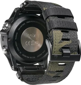 QuickFit Nylon Strap 22mm 26mm For Garmin Fenix 7 6X Pro Epix Pro Watchband