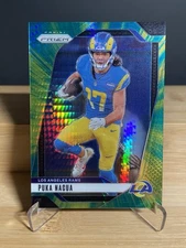 2024 Panini Prizm Puka Nacua #168 Yellow Green Prizm /180 CASE HIT RARE SSP RAMS