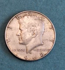 1968-D Kennedy Circulated Uncertified 40% Silver Half Dollar