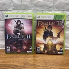 Fable 2 & 3 Bundle (Microsoft Xbox 360, 2010) CIB Tested Working Free Shipping.