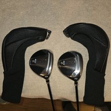 Warrior Custom Golf Max Edge Ext 7 and 9 Fairway Wood Set, Regular Graphite