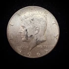 40% Silver - 1965 Kennedy Half Dollar  - 05-22