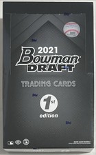 2021 Bowman Draft 1st Edition MLB Baseball Hobby Box New Factory Sealed QTY