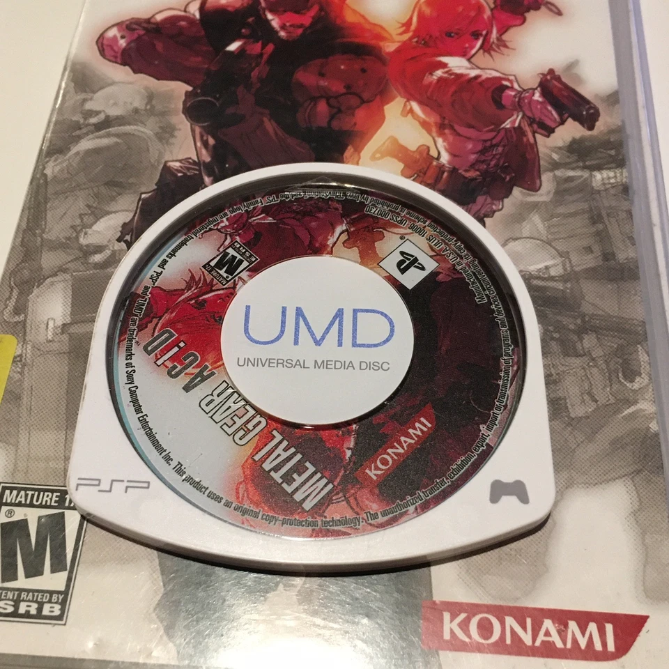 Metal Gear Acid (2005) Sony PlayStation Portable PSP Video Game - Image 2 of 4