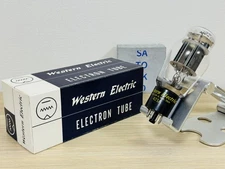 Western Electric WE 421A Vacuum Tube Tested Strong Gm 40/40 See Description