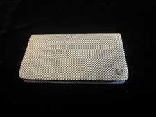 Glomesh Cream  Silver Vintage Wallet - Perfect Condition - 7" x 4" 
