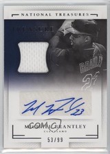 2016 Panini National Treasures /99 Michael Brantley #TSM-MB Auto 19ft