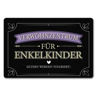 VerwöHnzentrum FüR Enkelkinder FußMatte In 40X60 Cm Ohne Rand Mit Lustigem