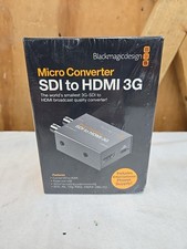 Blackmagic Design Micro Converter SDI to HDMI 3G w/Power Supply - New Sealed Box