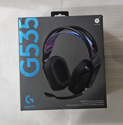 Logitech G535 LIGHTSPEED Wireless Headset Blk New Open Box 