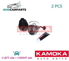 DRIVESHAFT CV JOINT KIT PAIR FRONT LEFT WHEEL SIDE 6139 KAMOKA 2PCS NEW