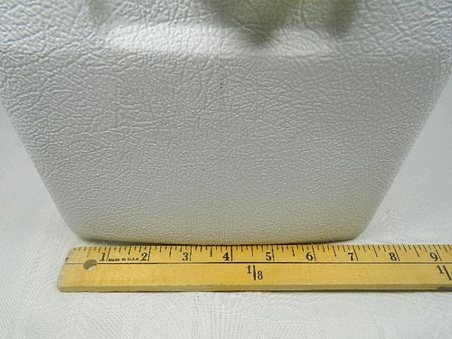 Coleman Kühlbox/Brotdose weiß mit grünem Deckel #5272 USA Verschluss Deckel mit Getränkehalter sauber - Bild 13 von 13