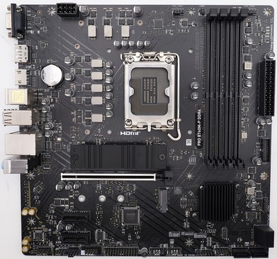 MSI PRO B760M-P DDR4 Mainboard LGA 1700 DDR4 microATX