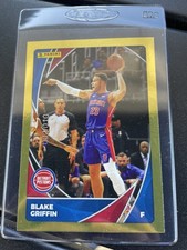 2023-24 PANINI STICKER & CARD Blake Griffin #25 GOLD BORDER 3/10 NMT * PISTONS*