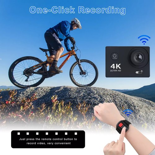 4K Action Camera Sport Video Underwater Waterproof Camera Wifi Remote For Go Pro - Picture 8 of 10