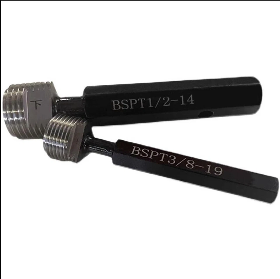 BSPT 1/16" 1/8" 1/4" 3/8" 1/2" 3/4" 1" ~ 2" Taper Pipe Plug Thread Gage Gauge - Image 2 of 4