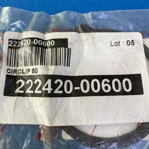 YANMAR MINI DIGGER EXCAVATOR CIRCLIP 22242000600 22242-000600 - Picture 2 of 2