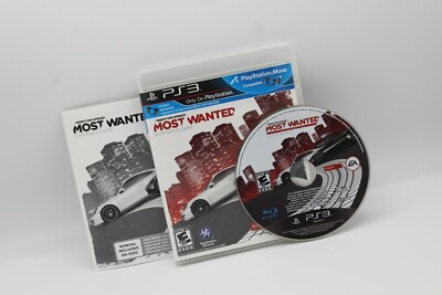 Need For Speed Most Wanted Racing game for the PlayStation 3 System PS3 Complete