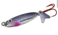 2 Packs Northland Macho Minnow 1/16oz Kicker Tail Silver Shiner