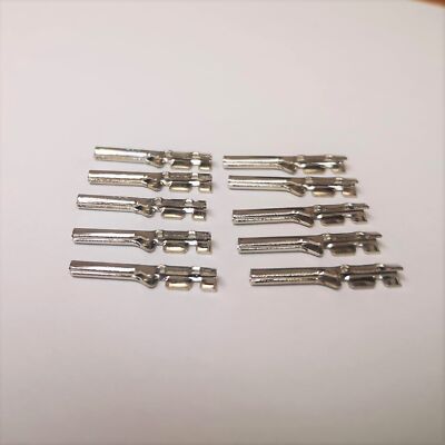 X8011 Hornby Ersatz Power Clip Crimp auf Pin Klemmen ×10 S6405