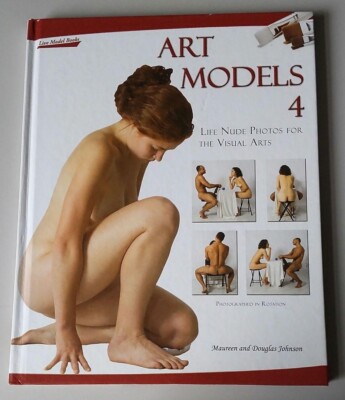 ART MODELS 4 -LIFE NUDE PHOTOS FOR THE VISUAL ARTS- W/DVD