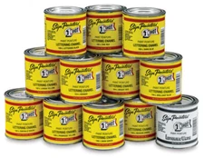 1 Shot Lettering Enamel - 4oz ONE SHOT Paint Pinstriping Custom New
