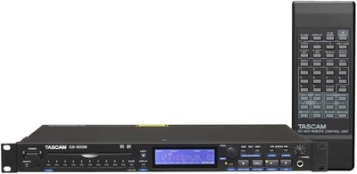 TASCAM CD-500B Single-Rackspace Balanced Out CD Player Fully  