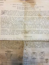 BELFONE Model 352 Information, Installation Instructions, schematic circuit diag