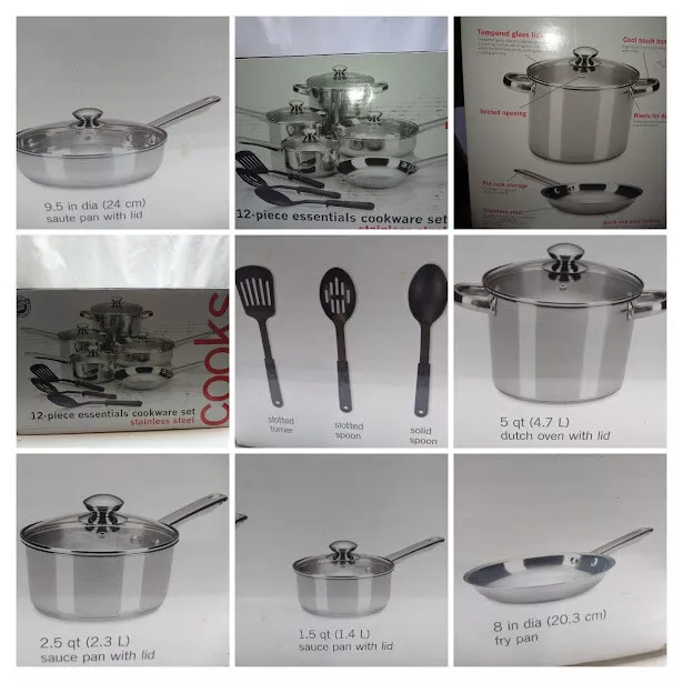  Cooking Pan Lid Stainless Steel Pot Lid Pans Skillets