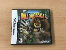 Nintendo DS DreamWorks Madagascar Case  Manual Only Game Not Included 