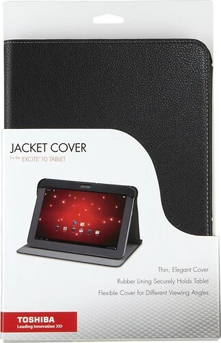 Toshiba - Funda Chaqueta para Toshiba Excite 10 Tabletas - Negra Foto 3 de 4