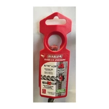 Diablo DMAMX1070 Rebar 9/16" x 24" x 29" SDS-Max 4-Cutter Carbide Hammer Bit