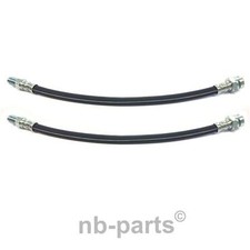 2x Bremsschlauch 380mm für Mercedes-Benz W170 Unimog U90 U100L U800 U900 U1150