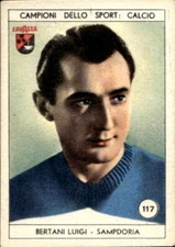 Lavazza 1950 Sports Champions Figure No. 117 Sampdoria Bertani