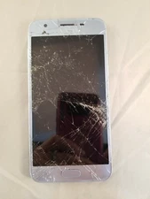 Samsung Galaxy J3 (SM-J337VPP) Verizon Silver parts no battery crack screen (4.2