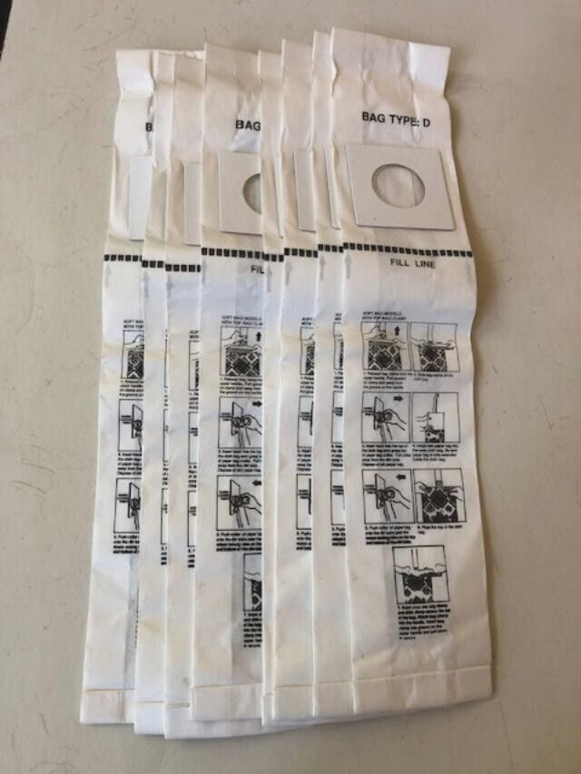 Type D Vacuum Cleaner Bags For Dirt Devil Upright 3670148001, Generic