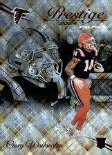 2024 Panini Prestige - Rookies Casey Washington #301 Xtra Points Diamond (RC)