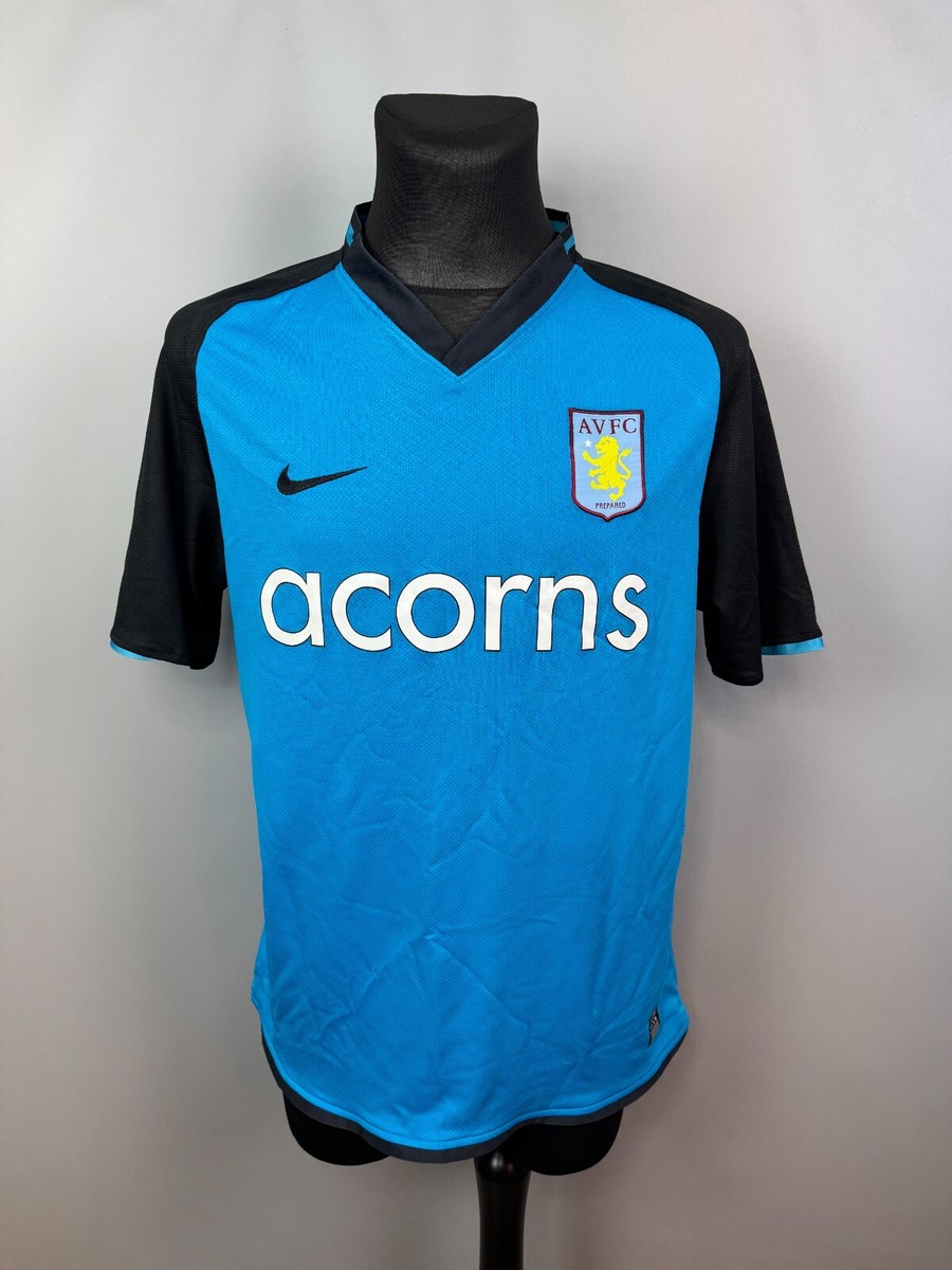 ASTON VILLA 2008 2009 AWAY SHIRT FOOTBALL SOCCER JERSEY NIKE