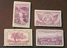 US MNH 1935, COMPLETE  COMMEMORATIVE YEAR SET  SCOTT#772-775