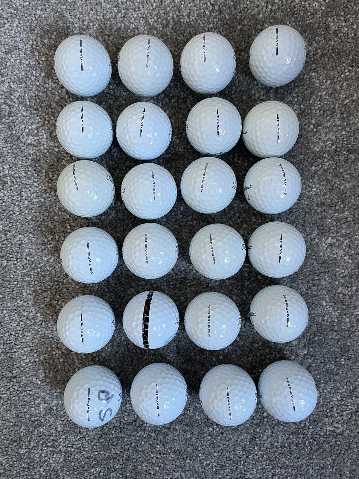 24 X Titleist Pro V1X Golf Balls Excellent Condition eBay