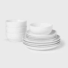 12pc Stoneware Westfield Dinnerware Set - Threshold™ 
